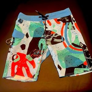 Boys Volcom swim trunks
